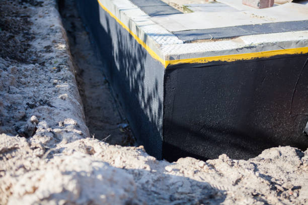 Residential Waterproofing installation at a Lexington, KY home by SJ Waterproofing Pros